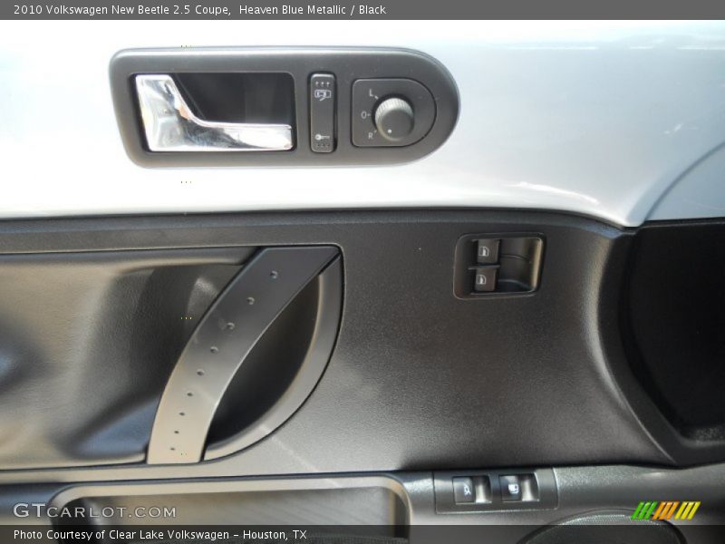 Heaven Blue Metallic / Black 2010 Volkswagen New Beetle 2.5 Coupe