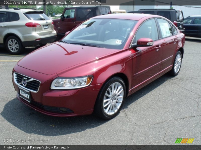 Front 3/4 View of 2011 S40 T5