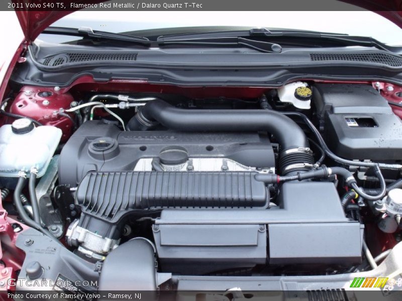  2011 S40 T5 Engine - 2.5 Liter Turbocharged DOHC 20-Valve VVT Inline 5 Cylinder