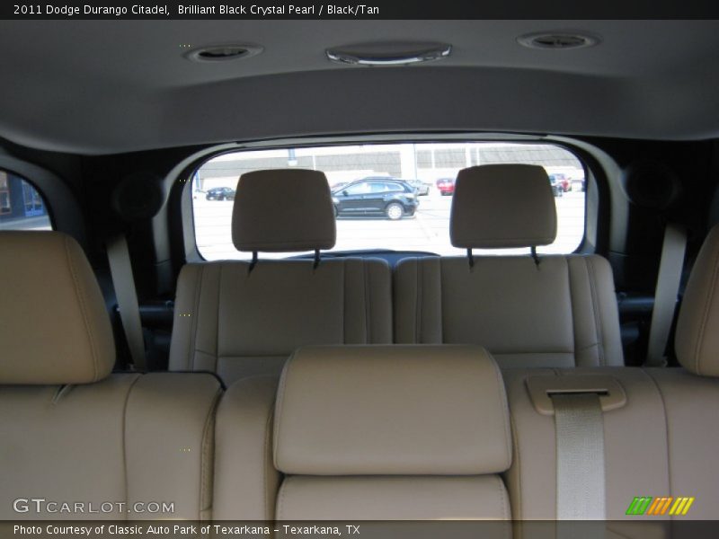 Brilliant Black Crystal Pearl / Black/Tan 2011 Dodge Durango Citadel