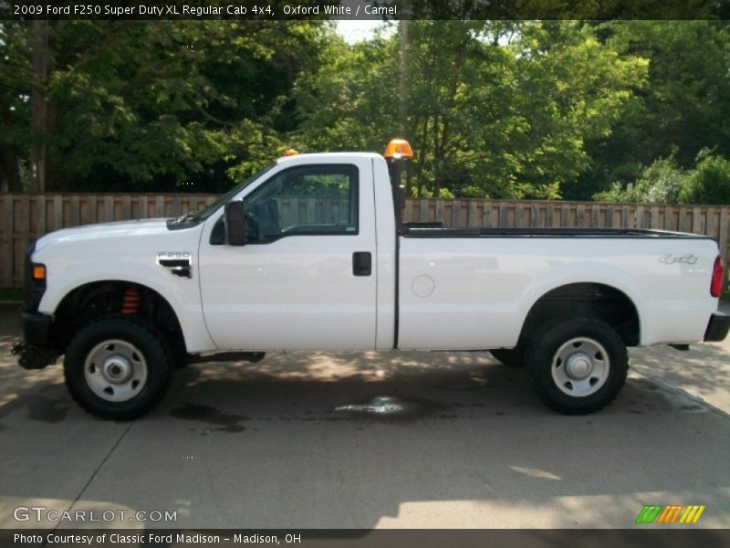  2009 F250 Super Duty XL Regular Cab 4x4 Oxford White