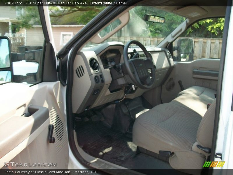  2009 F250 Super Duty XL Regular Cab 4x4 Camel Interior