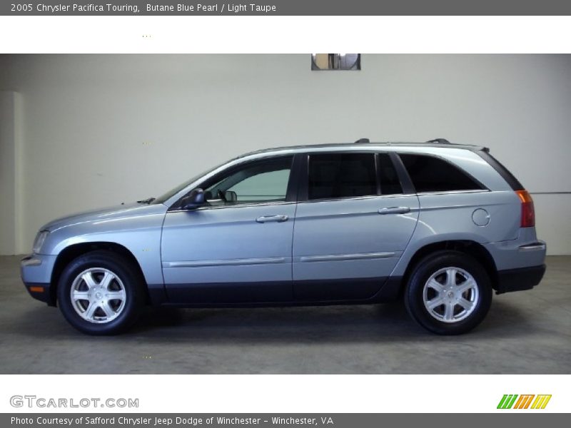 Butane Blue Pearl / Light Taupe 2005 Chrysler Pacifica Touring