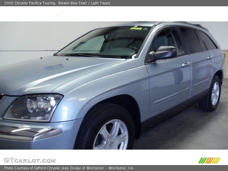 Butane Blue Pearl / Light Taupe 2005 Chrysler Pacifica Touring
