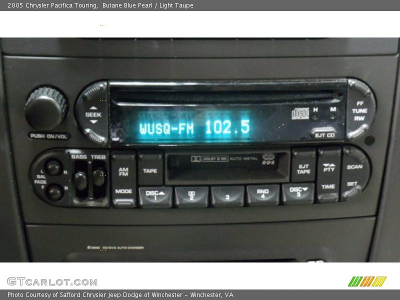 Butane Blue Pearl / Light Taupe 2005 Chrysler Pacifica Touring