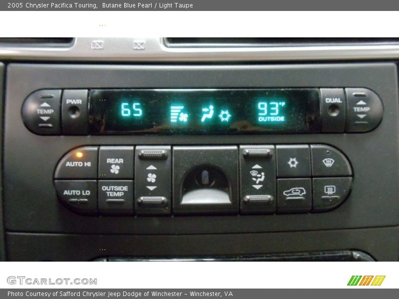 Butane Blue Pearl / Light Taupe 2005 Chrysler Pacifica Touring