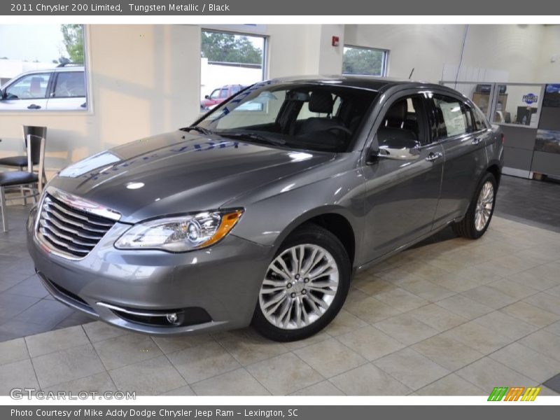Tungsten Metallic / Black 2011 Chrysler 200 Limited