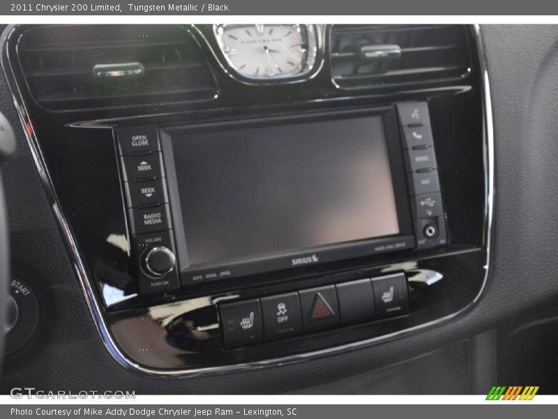 Tungsten Metallic / Black 2011 Chrysler 200 Limited