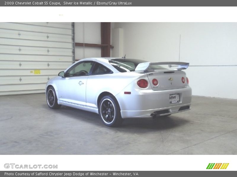 Silver Ice Metallic / Ebony/Gray UltraLux 2009 Chevrolet Cobalt SS Coupe