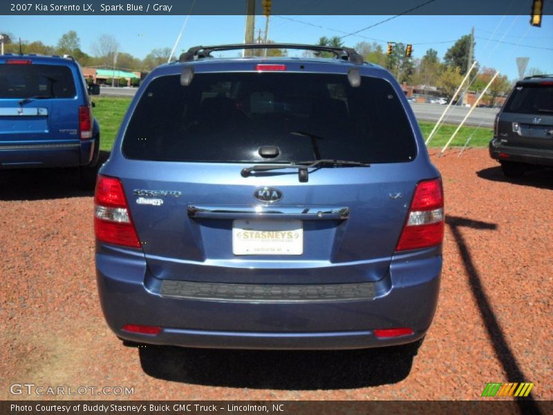 Spark Blue / Gray 2007 Kia Sorento LX