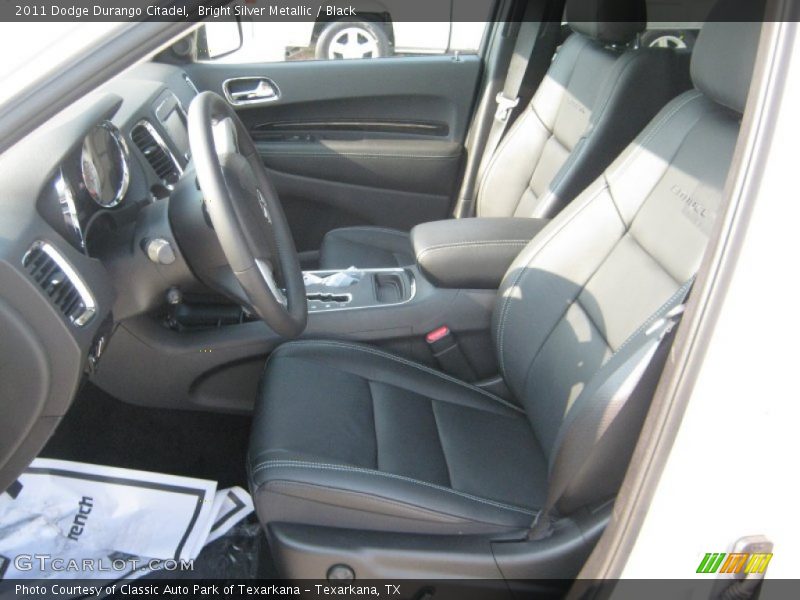  2011 Durango Citadel Black Interior