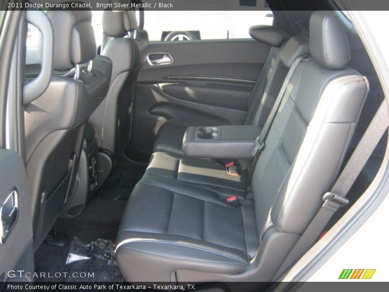 Bright Silver Metallic / Black 2011 Dodge Durango Citadel