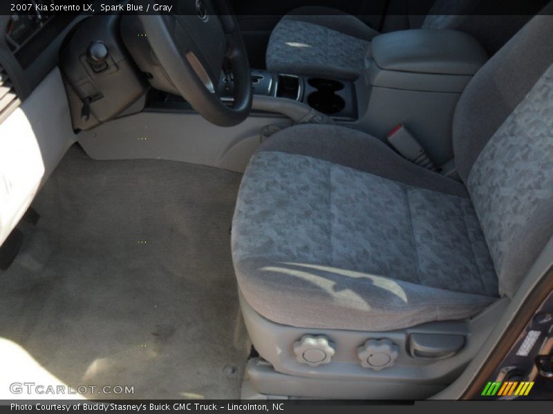 Spark Blue / Gray 2007 Kia Sorento LX