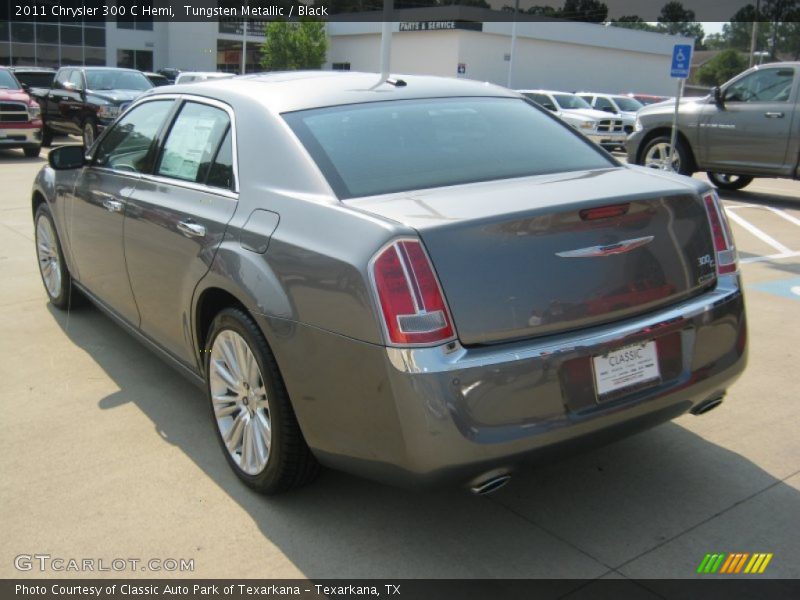 Tungsten Metallic / Black 2011 Chrysler 300 C Hemi