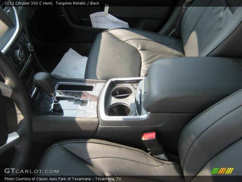 Tungsten Metallic / Black 2011 Chrysler 300 C Hemi