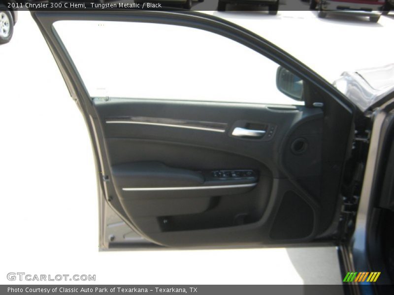 Tungsten Metallic / Black 2011 Chrysler 300 C Hemi