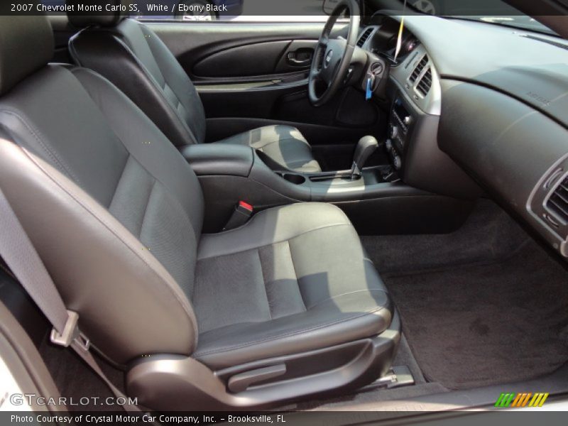  2007 Monte Carlo SS Ebony Black Interior