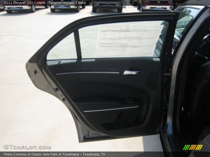 Tungsten Metallic / Black 2011 Chrysler 300 C Hemi
