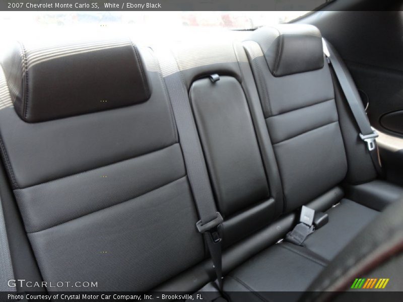  2007 Monte Carlo SS Ebony Black Interior