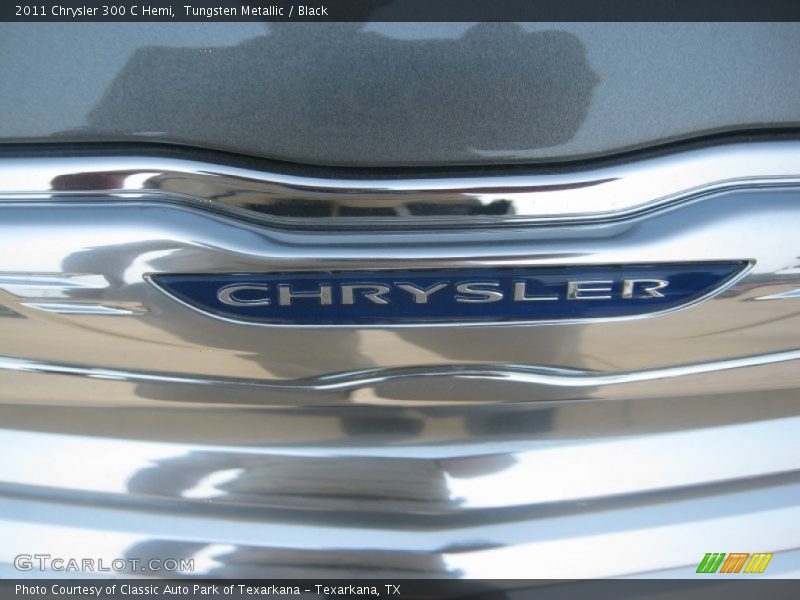 Tungsten Metallic / Black 2011 Chrysler 300 C Hemi