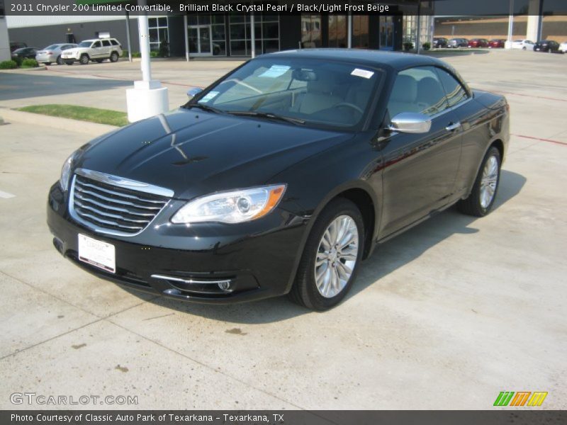Front 3/4 View of 2011 200 Limited Convertible