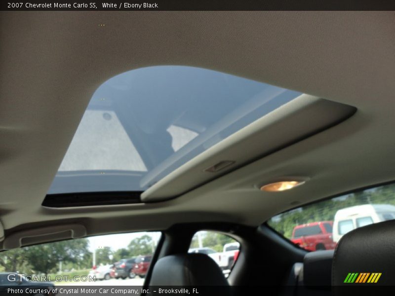 White / Ebony Black 2007 Chevrolet Monte Carlo SS