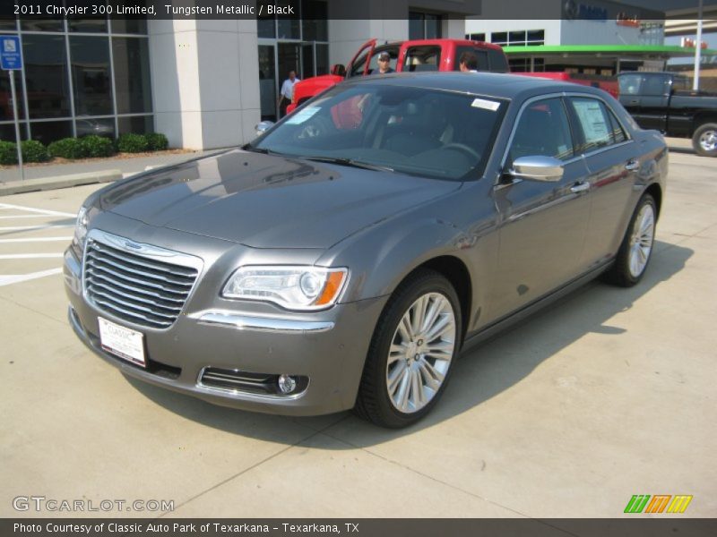Tungsten Metallic / Black 2011 Chrysler 300 Limited