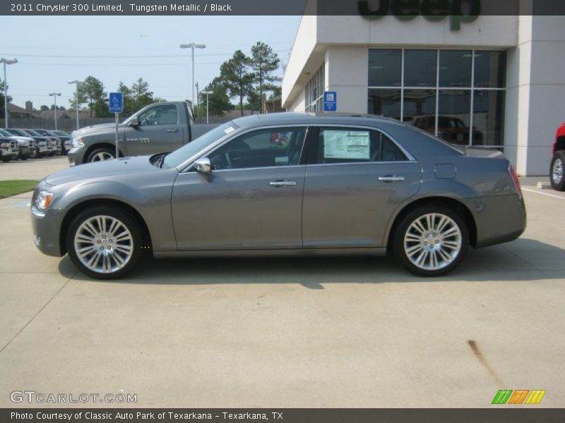 Tungsten Metallic / Black 2011 Chrysler 300 Limited