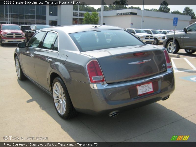 Tungsten Metallic / Black 2011 Chrysler 300 Limited