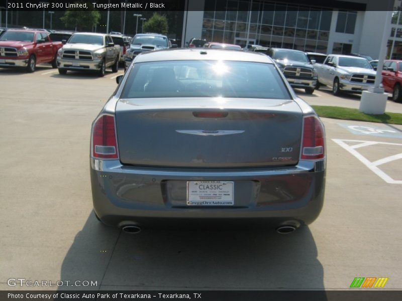 Tungsten Metallic / Black 2011 Chrysler 300 Limited