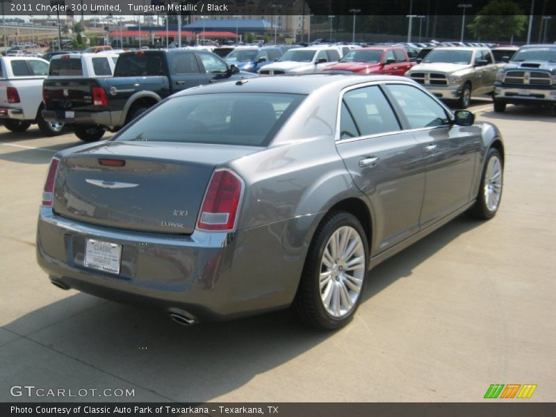 Tungsten Metallic / Black 2011 Chrysler 300 Limited
