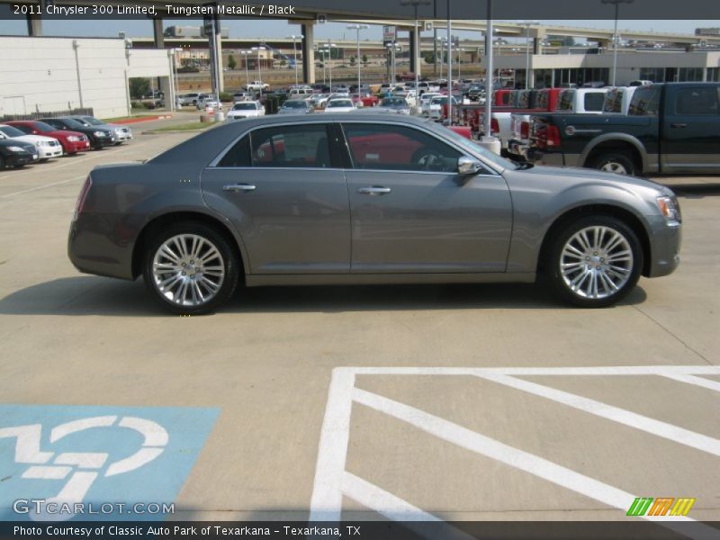 Tungsten Metallic / Black 2011 Chrysler 300 Limited