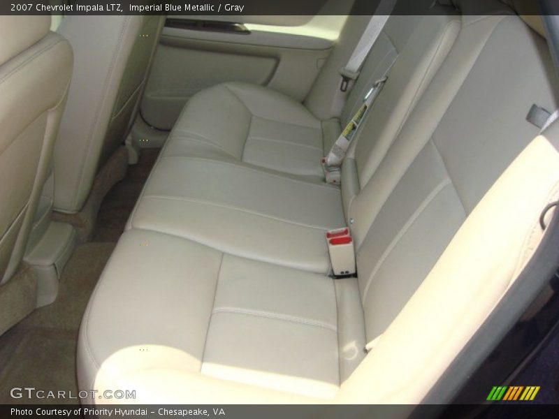 Imperial Blue Metallic / Gray 2007 Chevrolet Impala LTZ