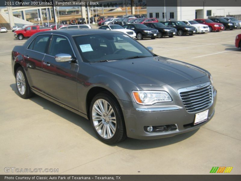 Tungsten Metallic / Black 2011 Chrysler 300 Limited
