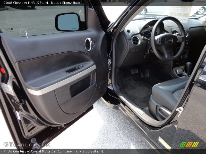 Black / Ebony Black 2008 Chevrolet HHR LS Panel