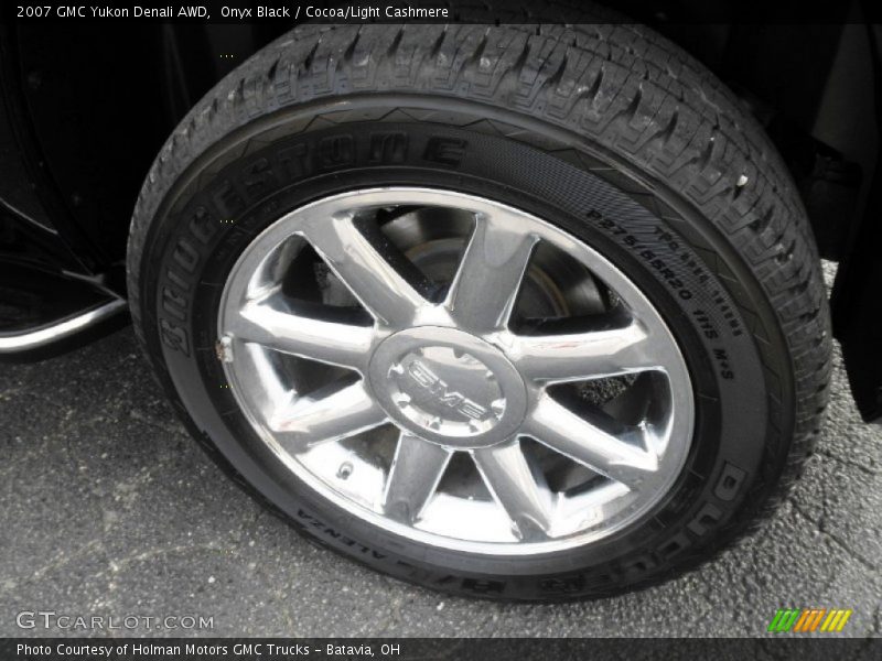 Onyx Black / Cocoa/Light Cashmere 2007 GMC Yukon Denali AWD