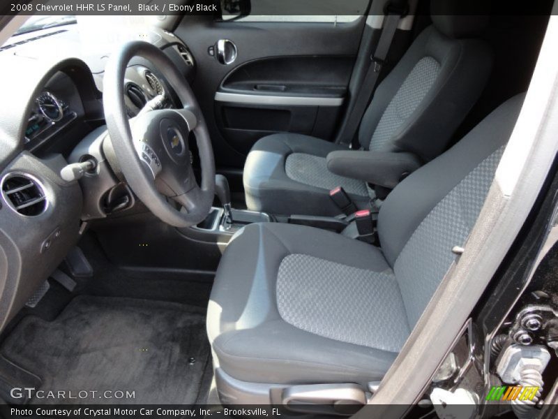  2008 HHR LS Panel Ebony Black Interior