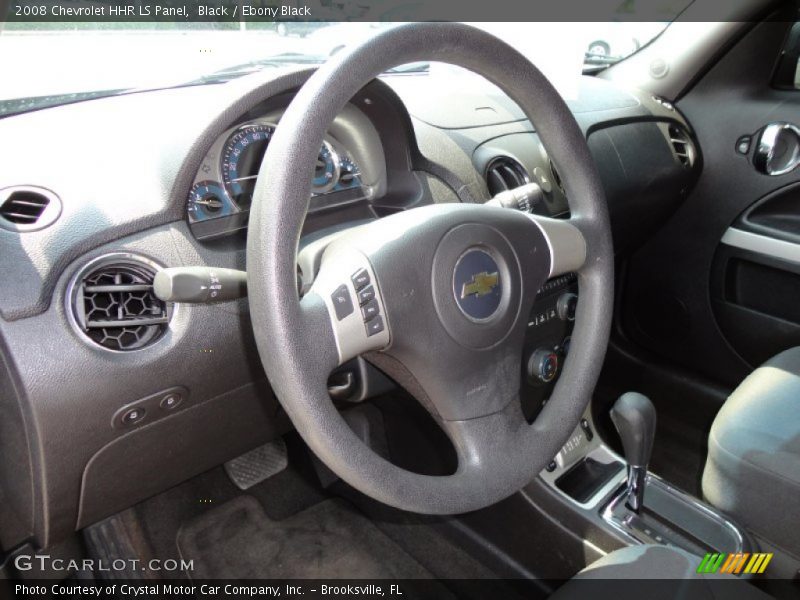 Black / Ebony Black 2008 Chevrolet HHR LS Panel
