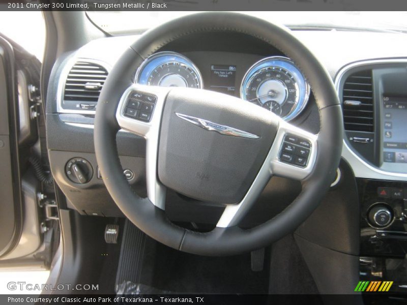Tungsten Metallic / Black 2011 Chrysler 300 Limited