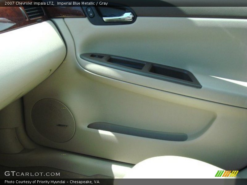 Imperial Blue Metallic / Gray 2007 Chevrolet Impala LTZ