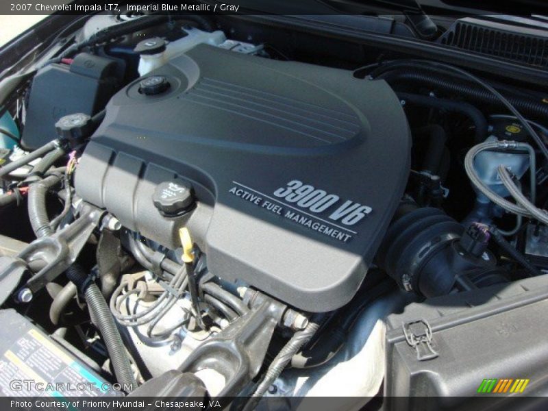 Imperial Blue Metallic / Gray 2007 Chevrolet Impala LTZ