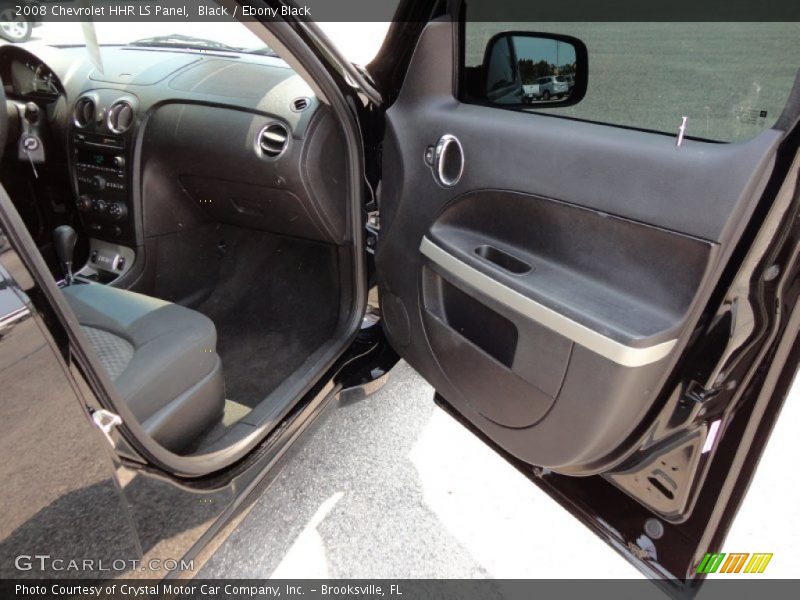 Black / Ebony Black 2008 Chevrolet HHR LS Panel