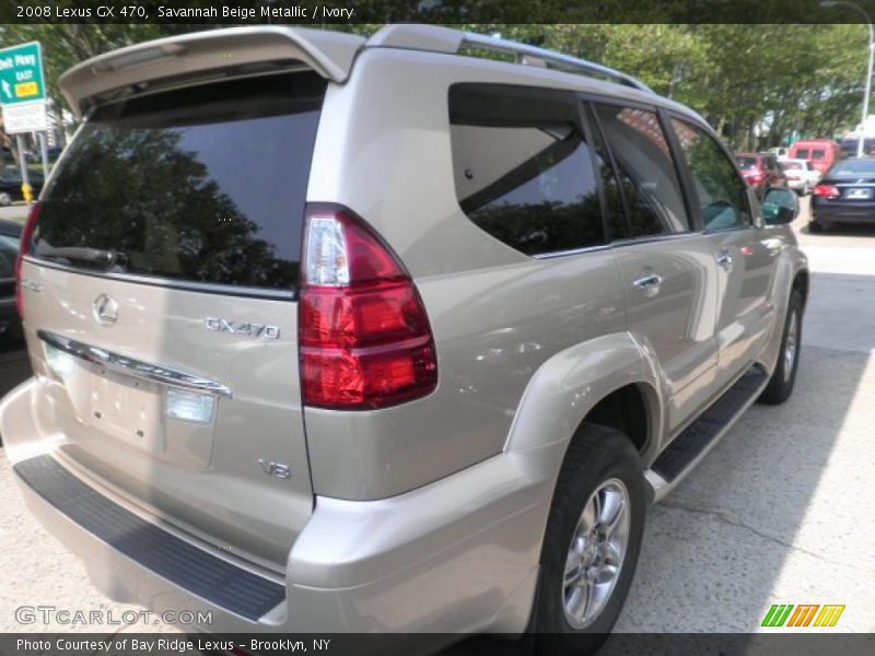 Savannah Beige Metallic / Ivory 2008 Lexus GX 470