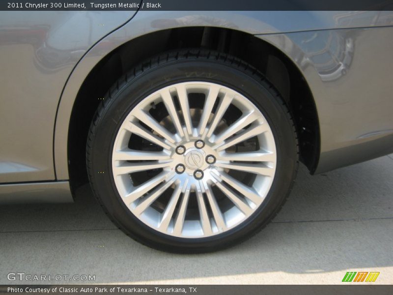 Tungsten Metallic / Black 2011 Chrysler 300 Limited