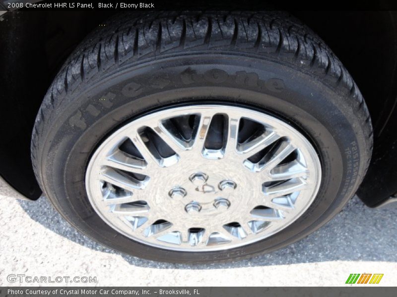 Black / Ebony Black 2008 Chevrolet HHR LS Panel