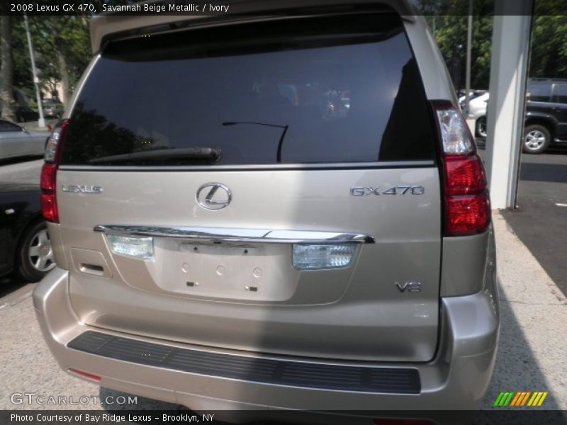Savannah Beige Metallic / Ivory 2008 Lexus GX 470