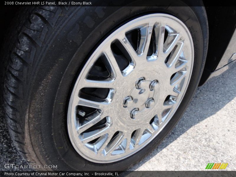 Black / Ebony Black 2008 Chevrolet HHR LS Panel