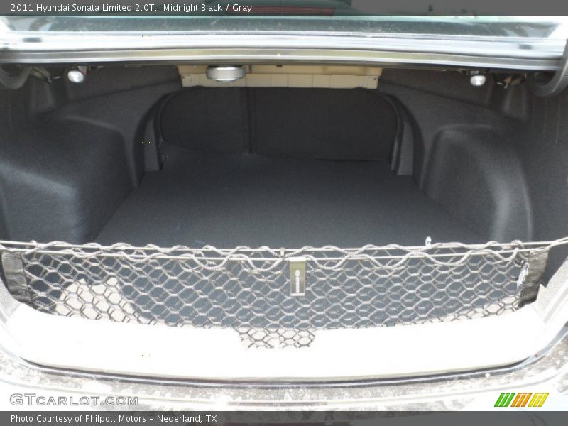 Midnight Black / Gray 2011 Hyundai Sonata Limited 2.0T