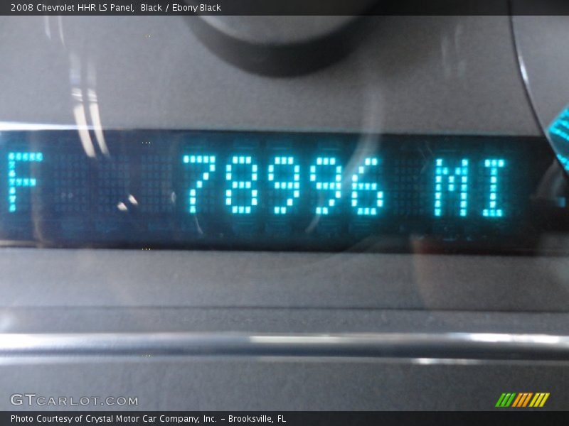 Black / Ebony Black 2008 Chevrolet HHR LS Panel
