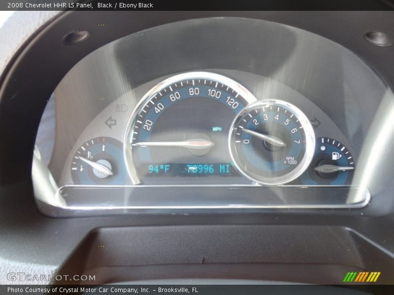 2008 HHR LS Panel LS Panel Gauges